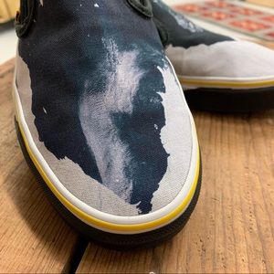 Limited Edition VANS x National Geographic Slip on sneaker Black & White size 9